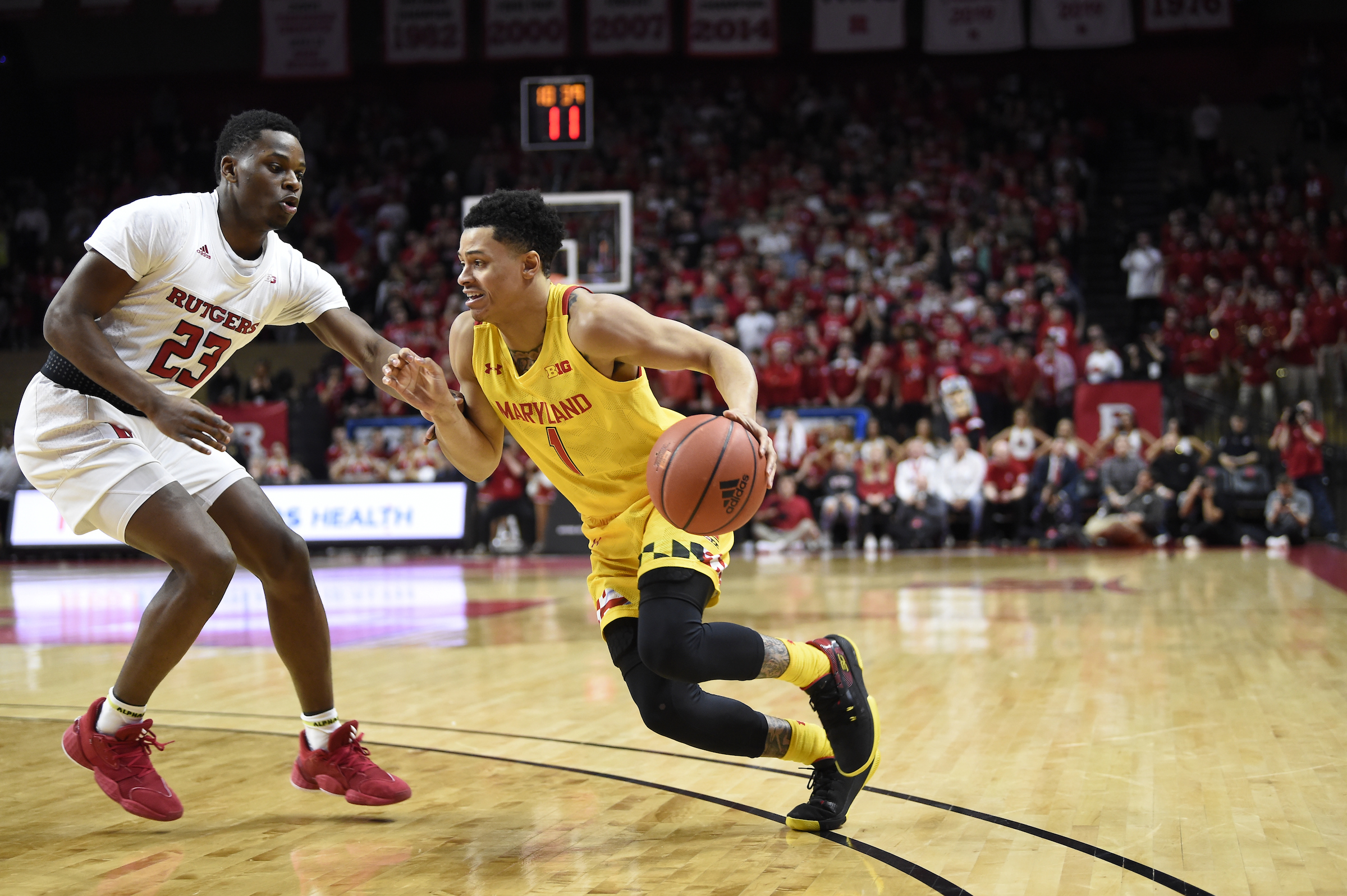 Perimeter defense, shooting, go missing as Maryland loses to Rutgers ...