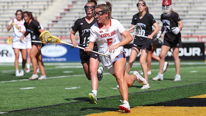 Women's Lacrosse Comeback Falls Short Against No. 4 Denver - Jacksonville  University