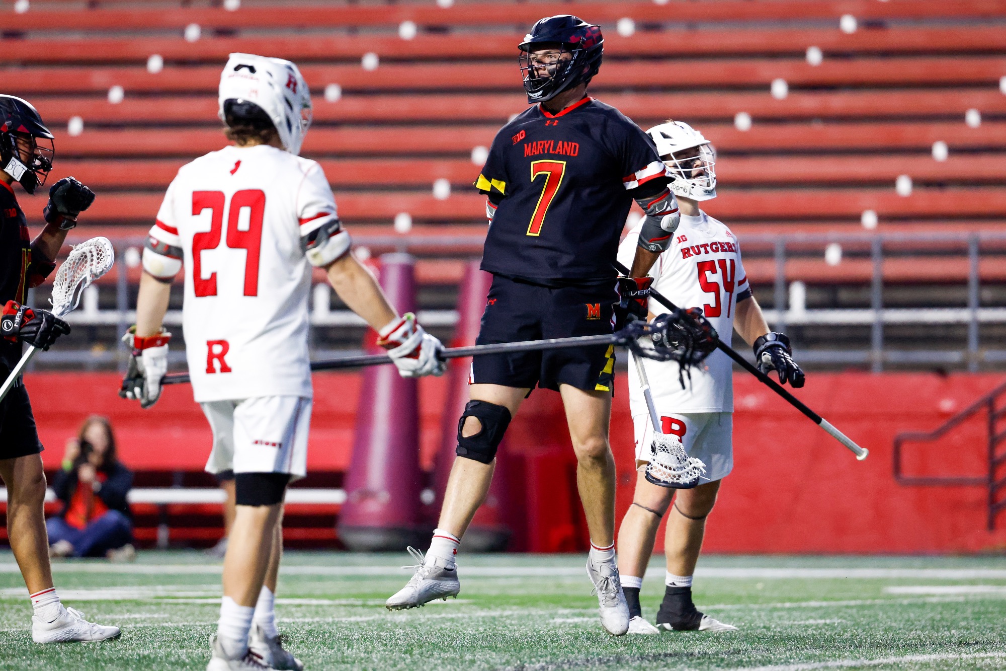 No. 4 Maryland lacrosse beats No. 9 Rutgers on the road to snap longest home winning streak in country – WMUC Sports